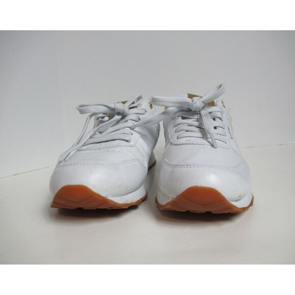Levis Sneakers Womens Size 8.5 White Gold Running Casual Comfort Tennis Shoes - Picture 4 of 12